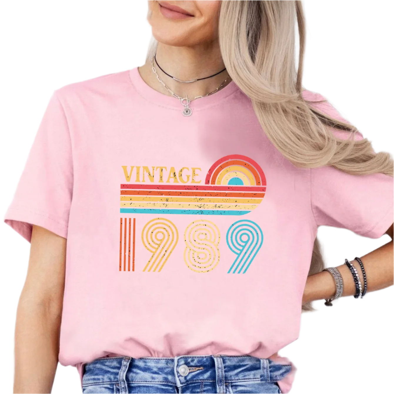 Vintage Summer Cotton T-Shirt