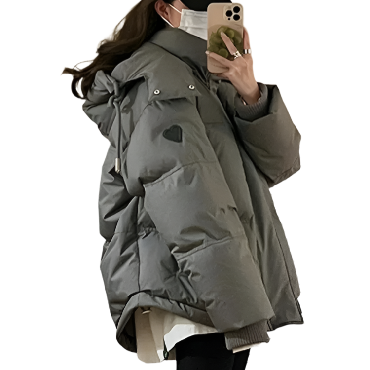 Hooded Cotton Puffer Down Jacket