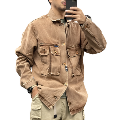 Vintage Overall Casual Jacket