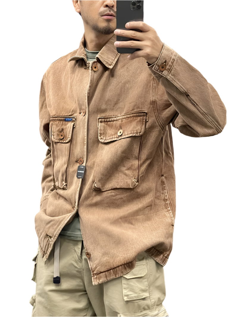 Vintage Overall Casual Jacket